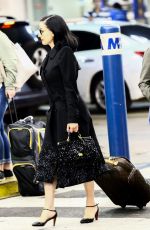 DITA VON TEESE Arrives at Airport in Miami Beach 04/24/2018