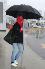 DOUTZEN KROES Arrives at Airport in Toronto 04/12/2018