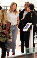 DOUTZEN KROES at Holt Renfrew in Toronto 04/13/2018