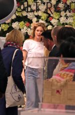 DOUTZEN KROES at Holt Renfrew in Toronto 04/13/2018