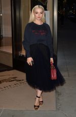 DOVE CAMERON at Burberry x Elle Celebrate Personal Style with Julien Boudet in Los Angeles 04/18/2018