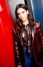 DUA LIPA at NRJ Radio in Paris 04/03/2018