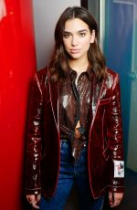 DUA LIPA at NRJ Radio in Paris 04/03/2018
