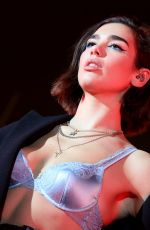 DUA LIPA Performs at Annexet in Stockholm 04/24/2018