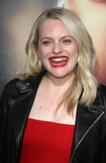 ELISABETH MOSS at The Handmaid