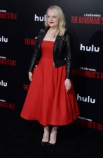 ELISABETH MOSS at The Handmaid