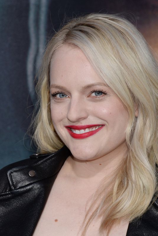 ELISABETH MOSS at The Handmaid