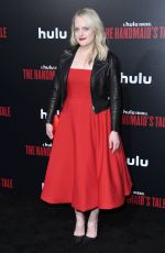 ELISABETH MOSS at The Handmaid