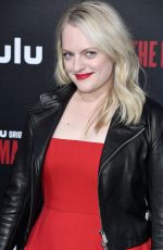 ELISABETH MOSS at The Handmaid