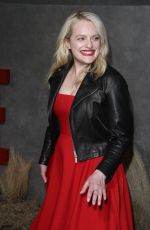 ELISABETH MOSS at The Handmaid