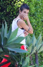 ELISABETTA CANALIS Outside Her House in Los Angeles 03/29/2018