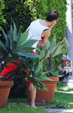 ELISABETTA CANALIS Outside Her House in Los Angeles 03/29/2018