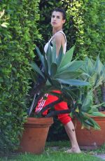 ELISABETTA CANALIS Outside Her House in Los Angeles 03/29/2018