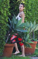 ELISABETTA CANALIS Outside Her House in Los Angeles 03/29/2018