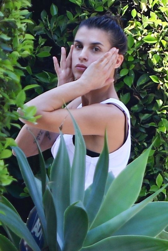 ELISABETTA CANALIS Outside Her House in Los Angeles 03/29/2018