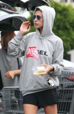 ELISABETTA CANALIS Shopping at Bristol Farms in West Hollywood 04/15/2018