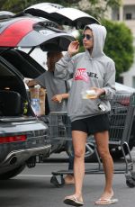 ELISABETTA CANALIS Shopping at Bristol Farms in West Hollywood 04/15/2018