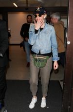 ELIZABETH BANKS at LAX Airport in Los Angeles 04/19/2018