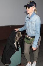 ELIZABETH BANKS at LAX Airport in Los Angeles 04/19/2018