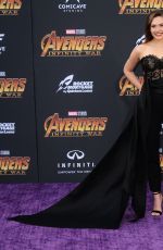 ELIZABETH OLSEN at Avengers: Infinity War Premiere in Los Angeles 04/23/2018