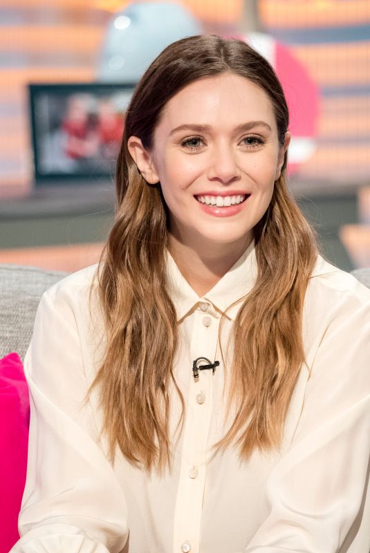 ELIZABETH OLSEN at Lorraine Show in London 04/11/2018
