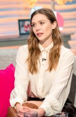 ELIZABETH OLSEN at Lorraine Show in London 04/11/2018