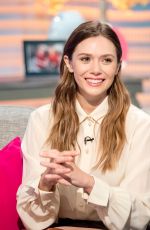 ELIZABETH OLSEN at Lorraine Show in London 04/11/2018