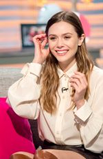 ELIZABETH OLSEN at Lorraine Show in London 04/11/2018