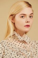 ELLE FANNING in Glamour Magazine, April 2018