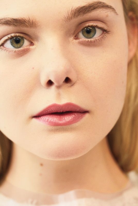 ELLE FANNING in Glamour Magazine, April 2018
