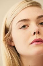 ELLE FANNING in Glamour Magazine, April 2018
