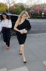 ELLIE GOULDING Arrives at Fashioned for Nature Exhibition in London 04/18/2018