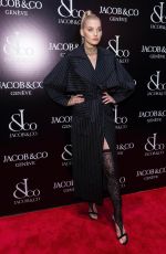 ELSA HOSK at Jacob & Co. Flagship Store Re-opening in New York 04/26/2018