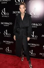 ELSA HOSK at Jacob & Co. Flagship Store Re-opening in New York 04/26/2018