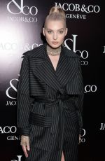 ELSA HOSK at Jacob & Co. Flagship Store Re-opening in New York 04/26/2018