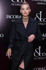 ELSA HOSK at Jacob & Co. Flagship Store Re-opening in New York 04/26/2018