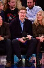 ELSA HOSK at New York Knicks vs Cleveland Cavaliers Game at Madison Square Garden in New York 04/09/2018