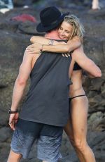 ELSA PATAKY in Bikini at a Beach in Byron Bay 04/02/2018