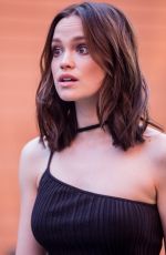 EMILIA SCHUELE Leaves Her Hotel in Berlin 04/18/2018