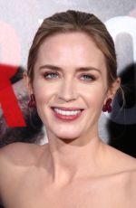 EMILY BLUNT at A Quiet Place Premiere in New York 04/02/2018