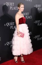 EMILY BLUNT at A Quiet Place Premiere in New York 04/02/2018