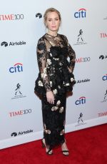 EMILY BLUNT at Time 100 Most Influential People 2018 Gala in New York 04/24/2018
