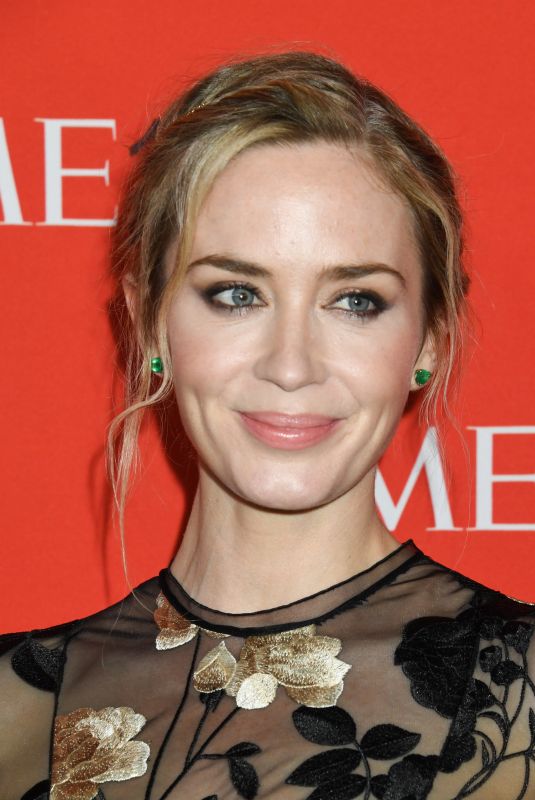 EMILY BLUNT at Time 100 Most Influential People 2018 Gala in New York 04/24/2018