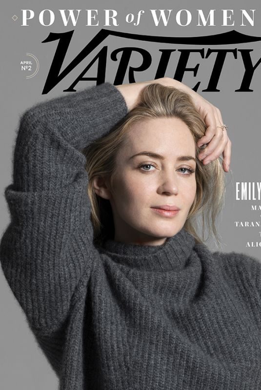 EMILY BLUNT for Variety Power of Women NY, April 2018 Issue