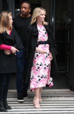 EMILY BLUNT Leaves BBC Studios in London 04/06/2018