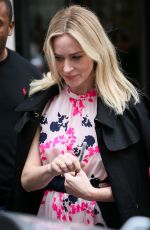 EMILY BLUNT Leaves BBC Studios in London 04/06/2018