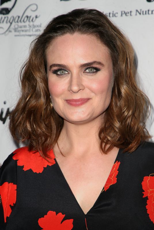 EMILY DESCHANEL at Catstravaganza Fundraiser in Los Angeles 04/21/2018