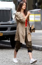 EMILY DIDONATO on the Set of a Maybelline Photoshoot in New York 04/04/2018