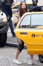 EMILY DIDONATO on the Set of a Maybelline Photoshoot in New York 04/04/2018