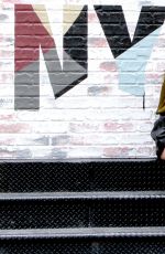 EMILY DIDONATO on the Set of a Maybelline Photoshoot in New York 04/06/2018